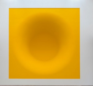 yellow 1999 fiberglas, pigment 600 x 600 x 300 cm