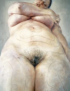 Jenny Saville, Plan (1993)